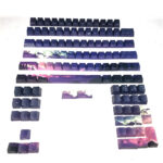 Sunset Starry Sky Keycaps PBT Five-Sided Sublimation Keycaps OEM Mechanical Keyboard Keys Personality Compatible With - Image 4