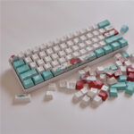 Coral Sea Keycap Mechanical Keyboard - Image 4