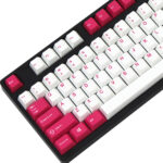 Ps Set Cheese Green Nautilus Graphite Cyan Two-Color Pbt Mechanical Keycap - Image 3