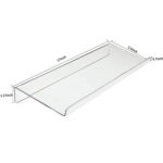 Advanced Tilting Computer Keyboard Stand For Convenient Ergonomic Typing Transparent Acrylic Keyboard Stand - Image 5
