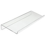 Advanced Tilting Computer Keyboard Stand For Convenient Ergonomic Typing Transparent Acrylic Keyboard Stand - Image 2