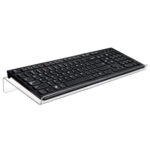 Advanced Tilting Computer Keyboard Stand For Convenient Ergonomic Typing Transparent Acrylic Keyboard Stand - Image 3