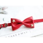 Six Cats Small And Medium Rivet Bell Pet Bow Tie - Image 5
