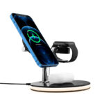 15W Wireless Fast Charging Three-In-One Fast Magnetic Wireless Charger - Image 4