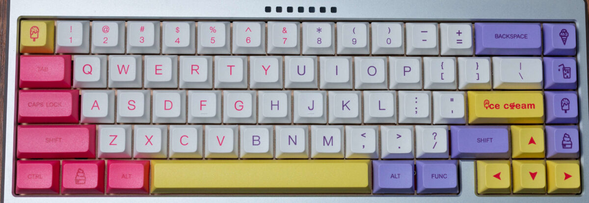 Ice Cream Macaroni Key Cap - Image 4