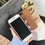 Wooden handset case with ultra-thin wood-grain soft leather cover and wood-grain handset cover - Image 4