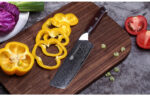 Damascus Six-piece Knife Set Chef's Special Knife - Image 5