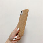 Compatible with Apple , Creative Solid Wood Shavings Mobile Phone Case Ultra-thin