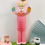 Three-Dimensional Music Card Pink Rabbit Birthday Gift - Image 2