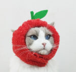 Cute Pineapple Cat Hat Warm Puppet Headdress - Image 5