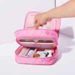 Large Capacity Double Deck Cosmetic Bag - Image 8