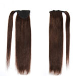 Real Hair Velcro Ponytail Long Hair Seamless Extension Wig Braids - Image 2