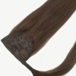 Real Hair Velcro Ponytail Long Hair Seamless Extension Wig Braids - Image 5