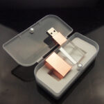 Crystal USB Flash Drive, Transparent Glass USB Flash Drive, Personalized Creative USB Flash Drive - Image 3