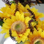 Artificial Silk Flower Thanksgiving Day Door Decoration Wall Hanging Wreath - Image 2