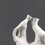 Modern Minimalist Light Luxury Circular Ceramic Flower Ware - Image 2