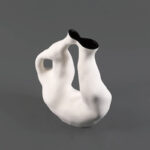 Modern Minimalist Light Luxury Circular Ceramic Flower Ware - Image 4