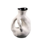 Modern Minimalist Light Luxury Circular Ceramic Flower Ware - Image 5