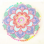 Ethnic Style Round Pillow Bed Head Waist Waist Car Waist Pillow Hug Pillowcase - Image 4