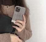 Compatible with Apple, Black houndstooth iPhone 11 phone case - Image 5