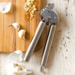 Stainless Steel Garlic Press - Image 2