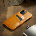 Compatible with Apple , Leather Phone Case With Insertable Bank Card - Image 4