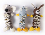 New Plush Toy Dog Pet Toy Kangaroo Koala Hippo Cotton And Linen Toy - Image 4