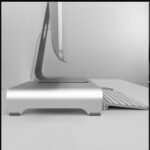 Aluminum Alloy Computer Monitor Increase Rack Desktop Storage Bracket Notebook Desktop Computer Elevated Base - Image 4