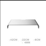 Aluminum Alloy Computer Monitor Increase Rack Desktop Storage Bracket Notebook Desktop Computer Elevated Base - Image 3