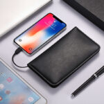 Rechargeable Wallet 6800 Ma Mobile Power Supply Wireless Charging - Image 4