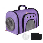 Pet Out Bag With Fan Side Mesh Ventilation - Image 4