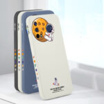 Compatible with Apple , Astronaut Is Suitable For Apple 6s Mobile Phone Case 6 All-Inclusive Lens 6splus Liquid Silicone Case - Image 4