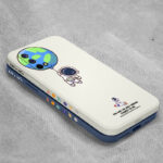Compatible with Apple , Astronaut Is Suitable For Apple 6s Mobile Phone Case 6 All-Inclusive Lens 6splus Liquid Silicone Case - Image 5