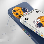 Compatible with Apple , Astronaut Is Suitable For Apple 6s Mobile Phone Case 6 All-Inclusive Lens 6splus Liquid Silicone Case - Image 8