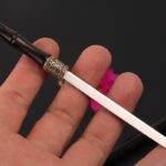 Ebony Hairpin In Ancient Chinese Clothes Sword In Hairpin Female Defensive Charm Bamboo Hairpin Hairpin With Hidden Sword - Image 4