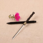 Ebony Hairpin In Ancient Chinese Clothes Sword In Hairpin Female Defensive Charm Bamboo Hairpin Hairpin With Hidden Sword - Image 3