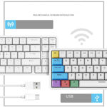 Mini Usb Wired Bluetooth Mechanical Keyboard - Image 2