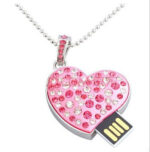 Heart Shaped USB Flash Drive With Drill - Image 4
