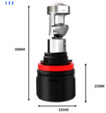 Benali TRK502X Jinpeng 502 Motorcycle LED Lens Headlight Modification Accessories Low Beam High Beam Bulb - Image 3
