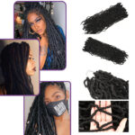 Dirty Braid Irregular Crochet Hair - Image 2