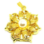 Diamond-studded Metal Rose Flower Rhododendron Crystal Jewelry USB  Drive - Image 2