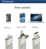 Suitable ForApple Android Mobile Computer OTG Three-in-one USBFlash Drive - Image 6