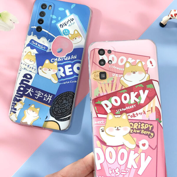 Shiba Inu Couple Huawei p20p30p40 Mobile Phone Case