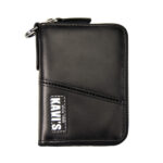 Large-Capacity Anti-Theft Leather Short Zipper Wallet - Image 4