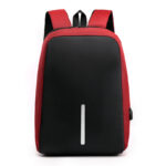 fashion new anti-theft backpack casual backpack business men multi-function USB backpack - Image 7