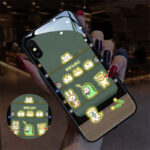 Compatible with Apple , Color Changing Fashion Trend Of Luminous Mobile Phone Case - Image 2