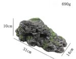 Fish Tank Aquarium Landscaping Decoration Rockery Tortoise Terrace - Image 2