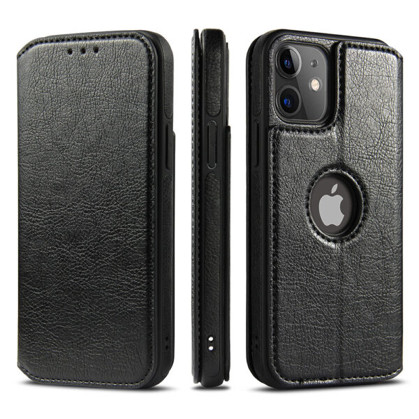 Compatible with Apple, Suitable For Iphone11 Mobile Phone Shell Apple 12Promax Protective Cover Iphone12 Card Wallet Holder Holster