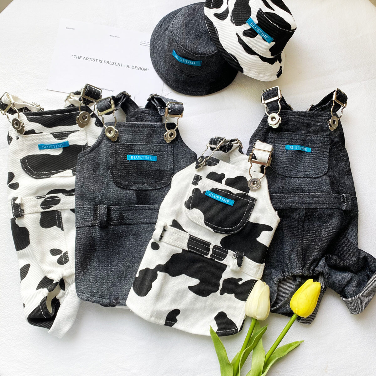 Pet Cow Lovers' Teddy Bear Suspenders - Image 5