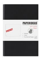 Soft leather Notebook aA6 Diary Portable Portable Small Notepad With Blank Page Number Pocket Book - Image 8